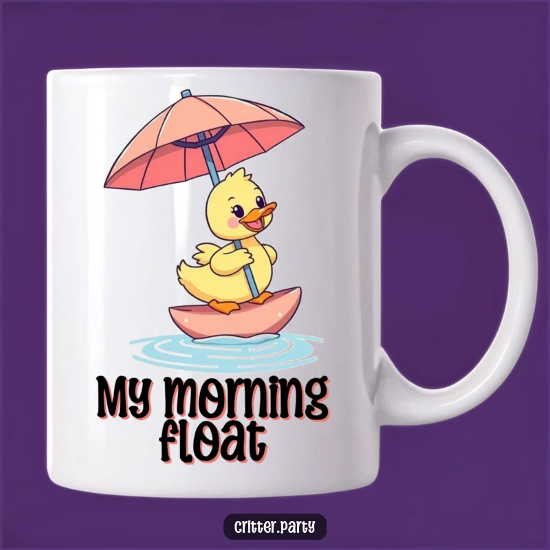 Funny Duckling Cocktail Mug: Ride into Fun with This Hilarious Drinkware
