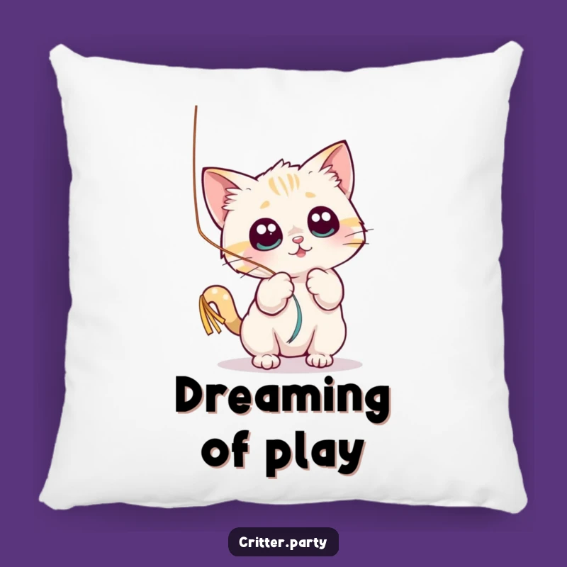 Funny Cat Streamer Pillow: Snuggle Up with Playful Comfort and Feline Fun