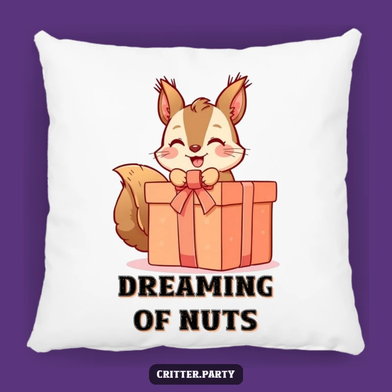 Funny Squirrel Pillow: Cuddle Up with this Cute Character and a Big Gift