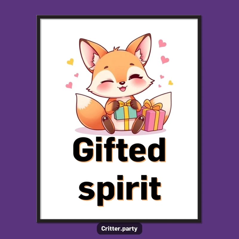 Funny Fox Juggling Digital Art: Witty Gift Download, Perfect Funny Gift