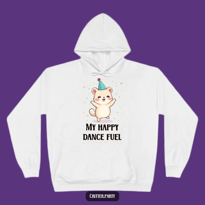 Funny Dancing Animal Hoodie: Cozy Up with a Humorous Party Animal Design!
