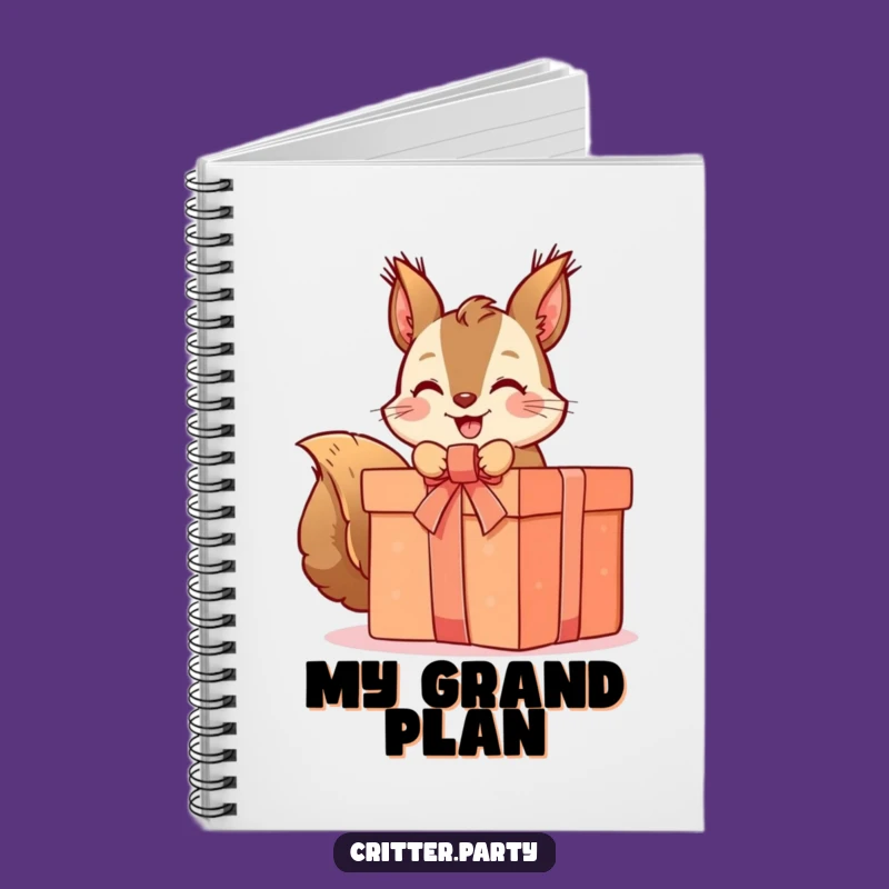 Funny Squirrel Notebook: Jot Down Ideas with this Cute Character and Gift