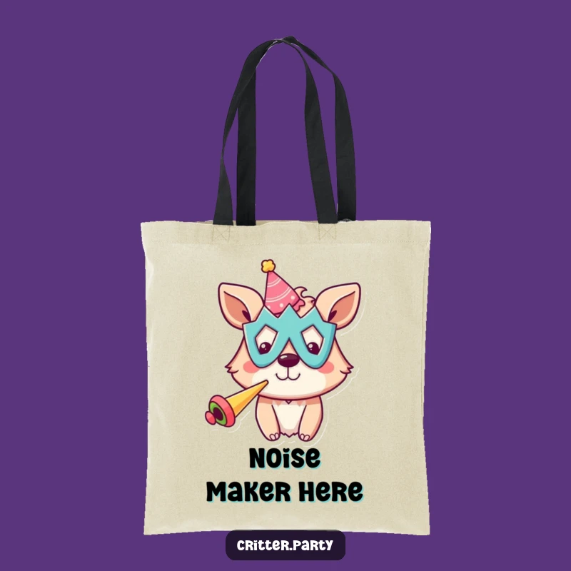 Funny Party Animal Tote Bag: Carry Your Party Vibes with Humorous Style!
